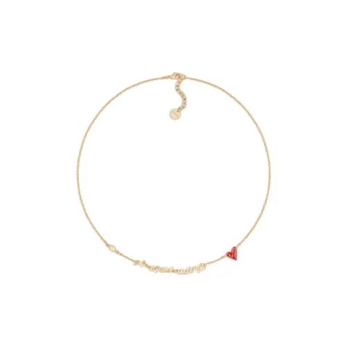 DIOR Tribales Смола Metal Necklaces Женские Золото