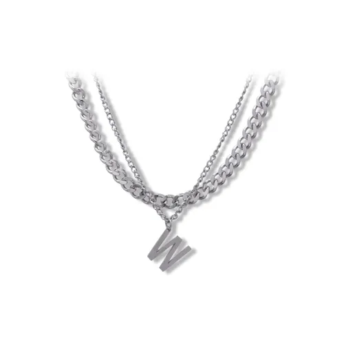 RboySe Титановые стальные ожерелья унисекс