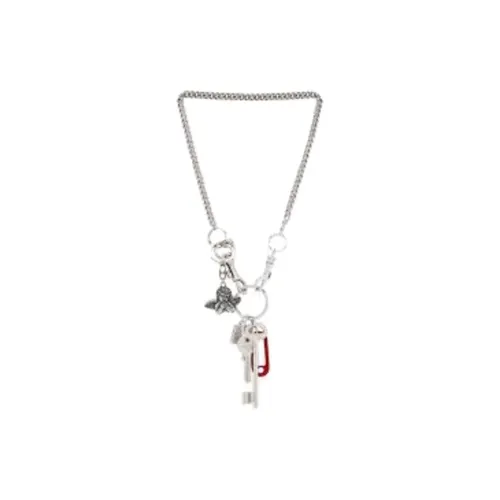 Vetements Медный Ожерелье Серебряное Женское