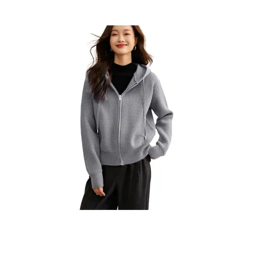 Mo Han Yi Mei Трикотаж Женский Средний Серый