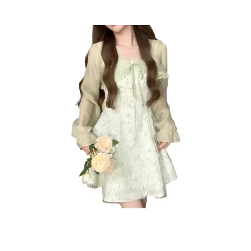 GOSO Зеленые Женские Рубашки