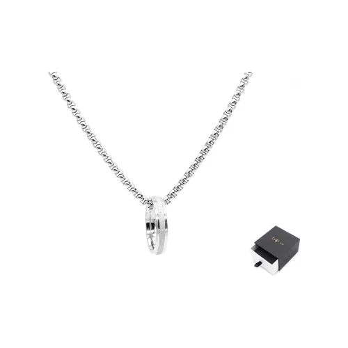 DAP Титановая сталь Ожерелье Серебряное Унисекс
