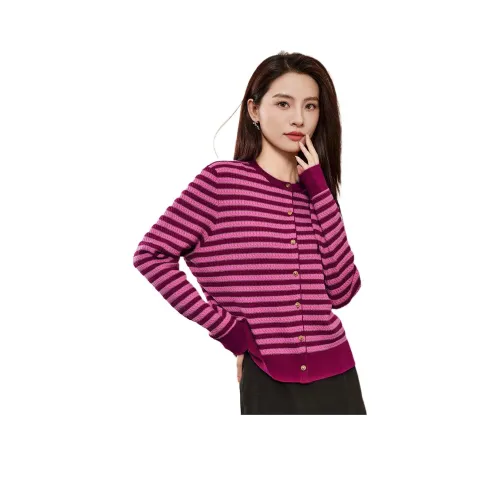 CARBAMMI Свитер Женский Розовый Красный