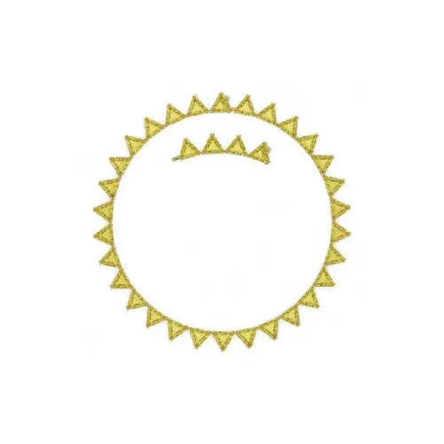 Swarovski Orty Сплав Ожерелья Женские Золото