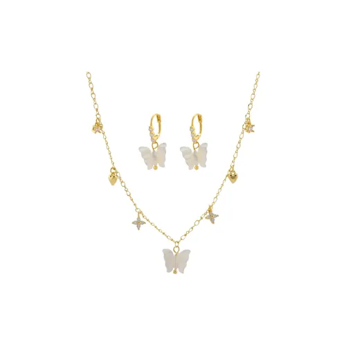 HQCMLA Медные Ожерелья Женские Белые