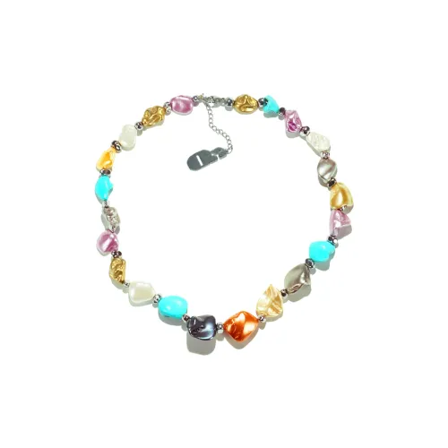 Get'em ON Shell Pearl Ожерелья Унисекс