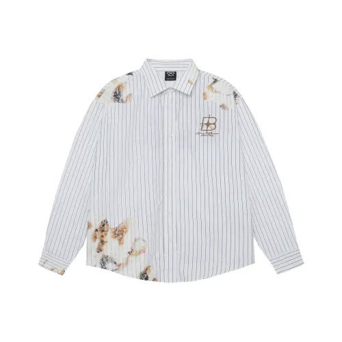 BIPOLAR Белая унисекс рубашка