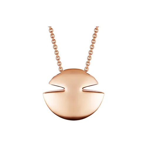 BVLGARI Cabochon Колье Колье BVLGARI Cabochon Из Розового Золота 18 Карат