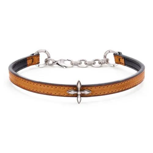 SMFK Коровья кожа Ожерелья Женские Карамель Ручной работы Полированный