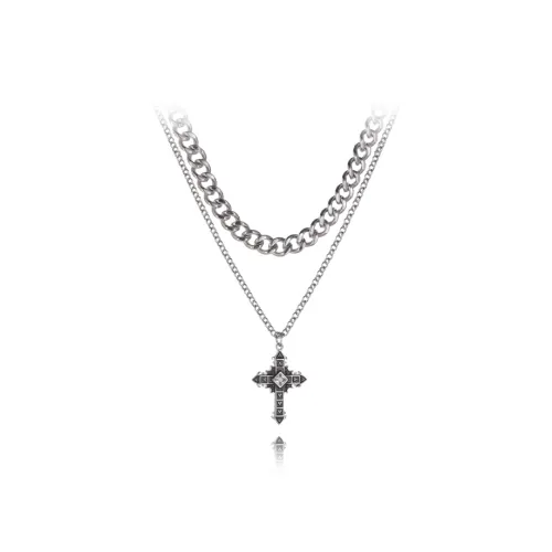 LuluCanaan Титановые стальные ожерелья для мужчин