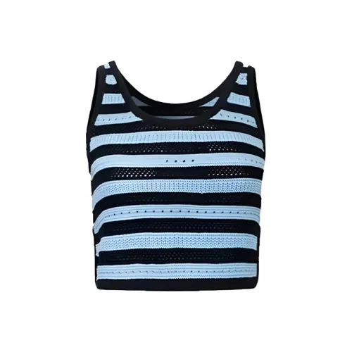 Leather Cat Синий Женские Трикотаж