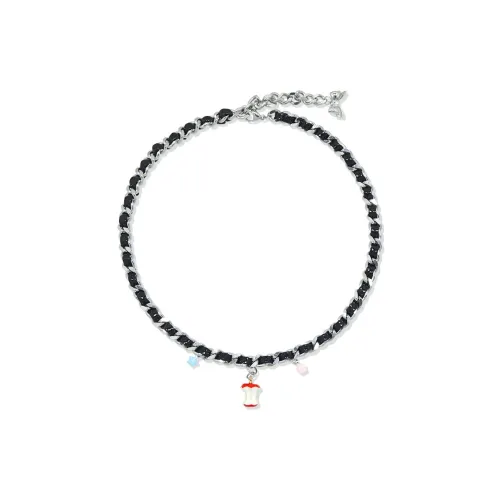 AWE Титановое стальное ожерелье Urban CHIC Позиционирование стиля Эксклюзивный дизайн Звезда Бант Choker Collar Ожерелье Унисекс