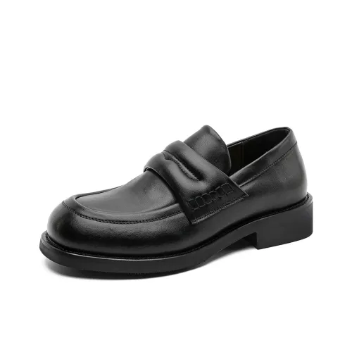 MUYI Лоферы Черные Мужские