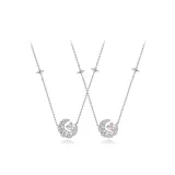 Колье "Мечтающее сердце Луна" [Стиль для подруг]