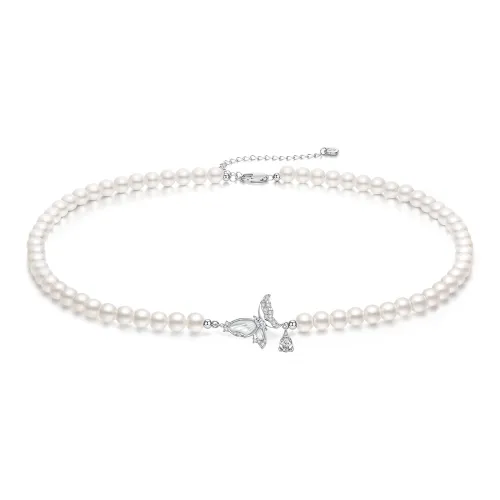 STYLEJING Жемчужная раковина Ожерелья Женские