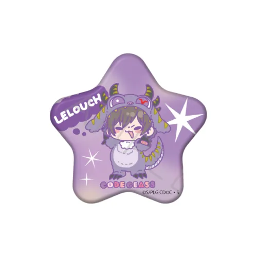 March·Monster Код Гиас Шики Розфинч C.C. Лелуш Ламперуж Нанил В Британия Значки в форме сердца значки в форме звезды