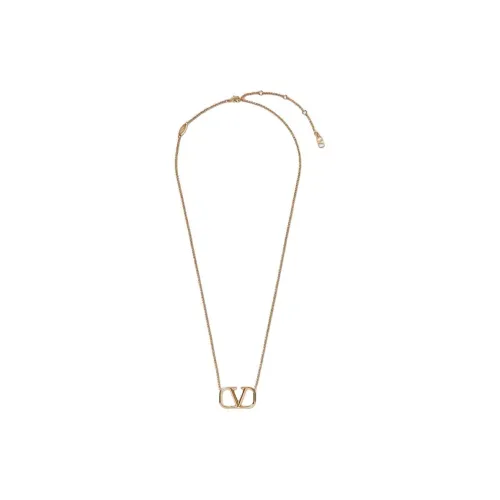 Valentino Metal Necklaces Женские Золото