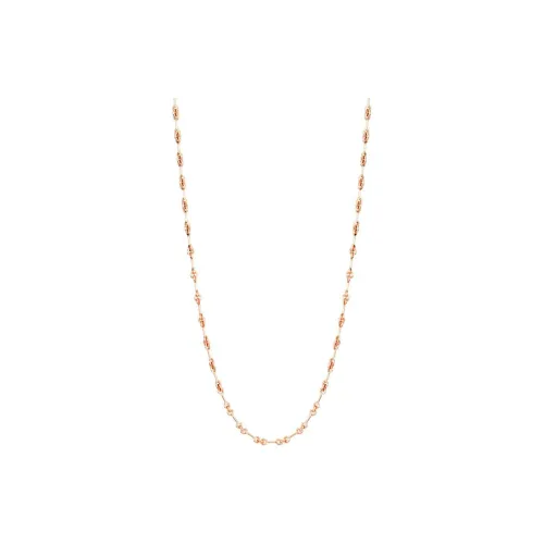 Qeelin 18K Розовое золото Ожерелье Унисекс