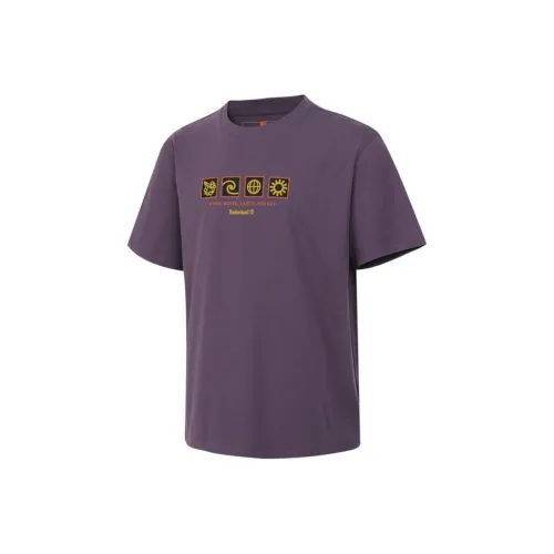 Timberland Фиолетовый Мужской T-Shirt