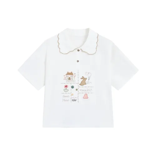 ZIHAN Женские футболки с коротким рукавом