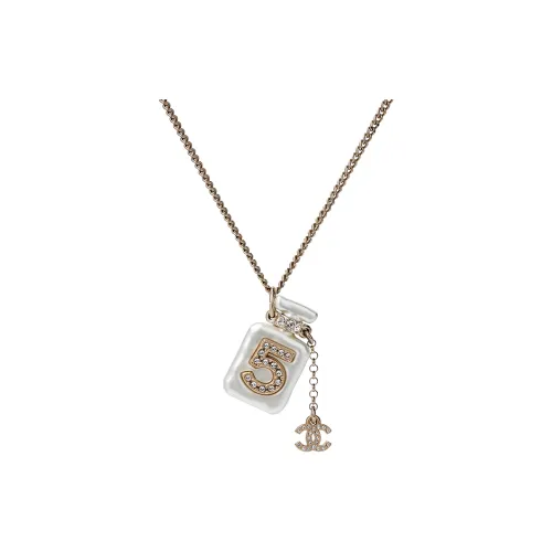 CHANEL Laces Metal Necklaces Женские
