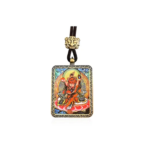 CHONGQINGJINDIAN Цветное стекло Ожерелья Унисекс