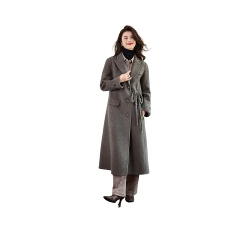 CARBAMMI Тауповый Женские Пальто
