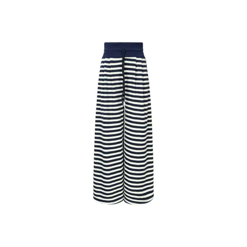 Pa33word Полосы Женские Повседневные Брюки