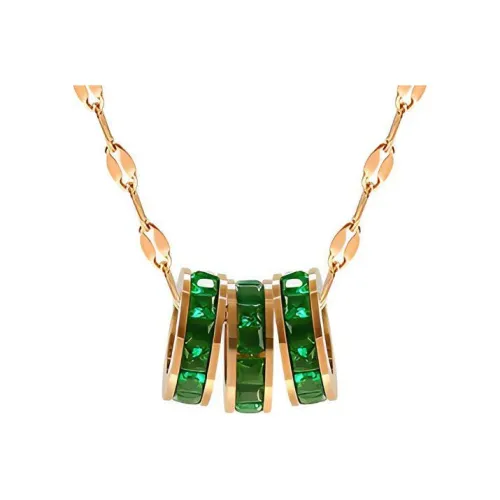 West Island Титановая сталь Ожерелье Розово-золотое Женское