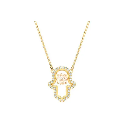 Swarovski Золото-покрытые ожерелья Женские золото-покрытые