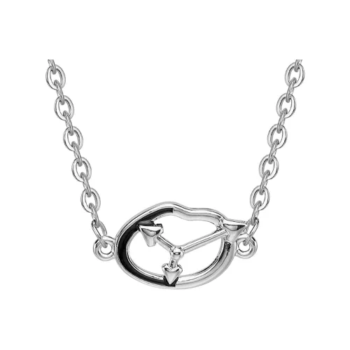 ENFANTIN Титановые стальные ожерелья унисекс серебряные