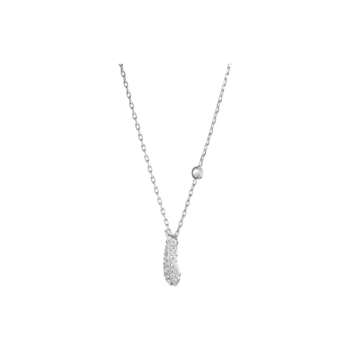 Swarovski NAUGHTY покрытие белым золотом ожерелья Women's Silver