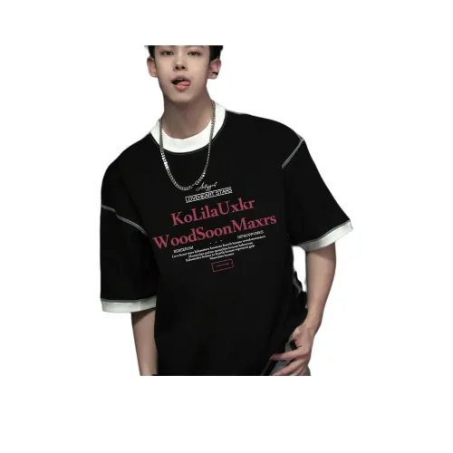 HIPHOPPUNKS Летняя футболка свободный крой унисекс