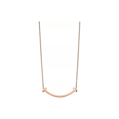 TIFFANY & CO. Подвеска Smile, Размер Medium Розовое Золото 18 Карат Размер Мотива, Medium