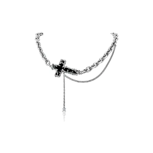 TEEX Ожерелья Серебряный Мужской