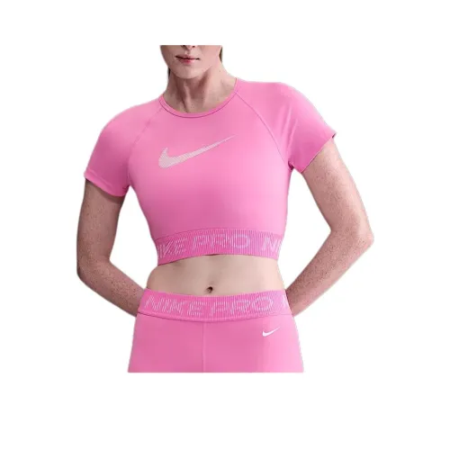 Nike Clothing Розовый Женские Короткие Топы