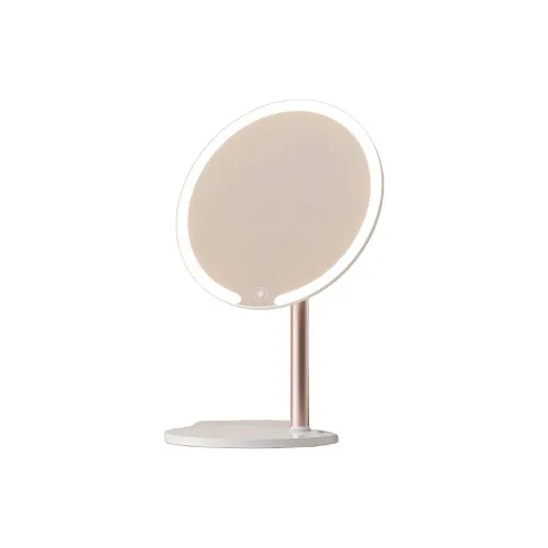 OEING LED освещённое зеркало для макияжа портативное зеркальце трехцветное освещение регулируемое