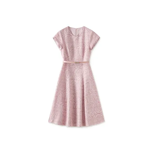 Devanro Короткий рукав Платье Женское