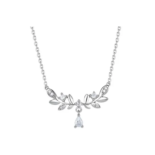 MOREL Циркон Ожерелья Женские День рождения Коробка Любовь