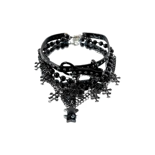 KING OF BLING Американский винтаж Готический стиль Эксклюзивный Премиум Feel Ожерелья Женские