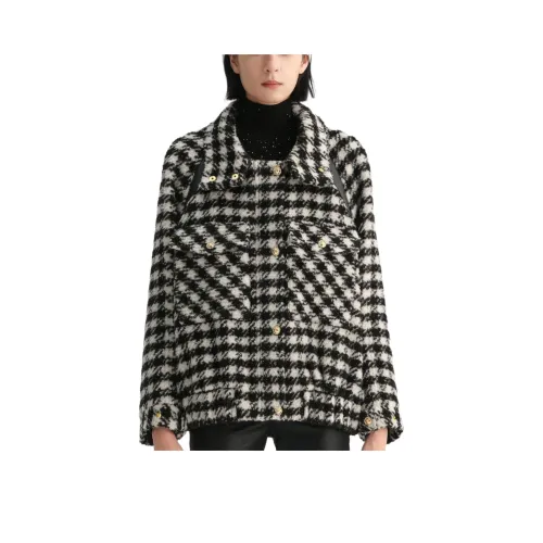 KARL LAGERFELD Куртки и Пальто Женские Черный Белый