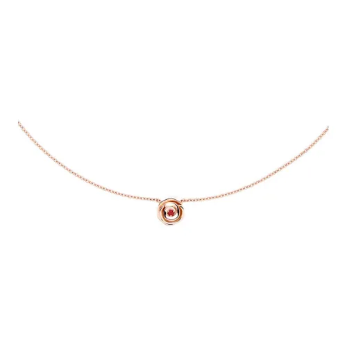 DIOR Розовый 18K Рубин Ожерелья Женские