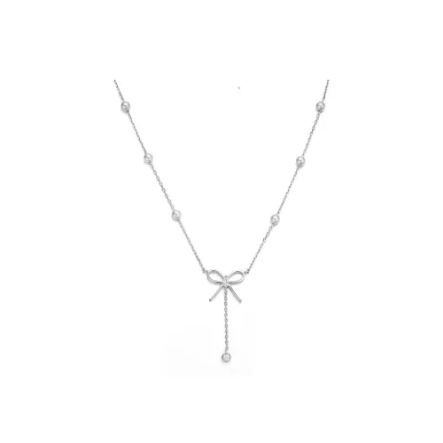 Floating Joy Титановая сталь Искусственная жемчужина Ожерелья Женские