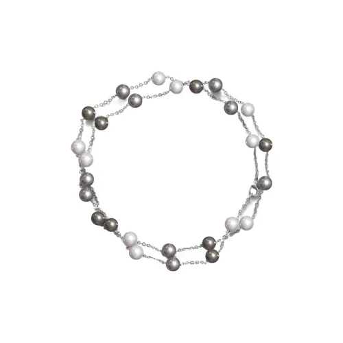 Sanpowa Медный Искусственный жемчуг Ожерелье Женское