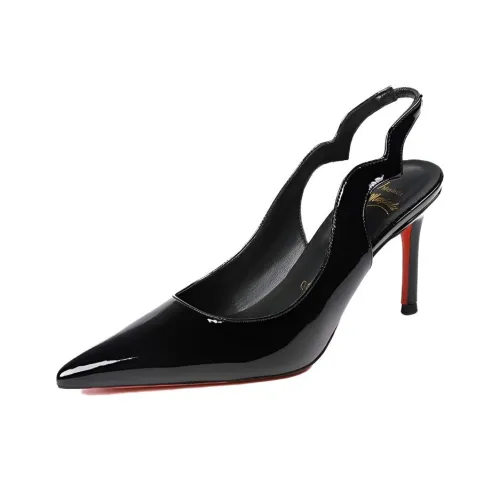 Squinting Home Узкий каблук Высокие каблуки 8 см Женские Черный