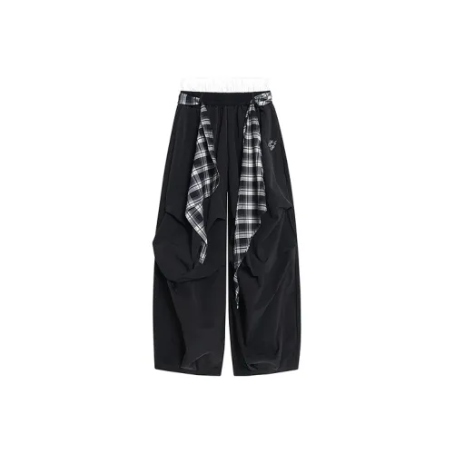 COHX Черные Женские Повседневные Брюки