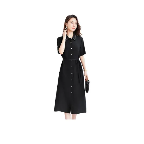 Ink Beauty Короткий рукав Платье Женское