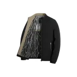 Черный с флисовой подкладкой