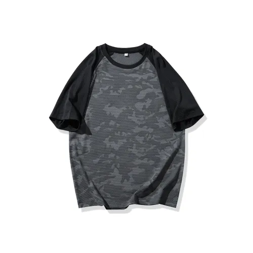 Devanro Серый Мужской T-Рубашки