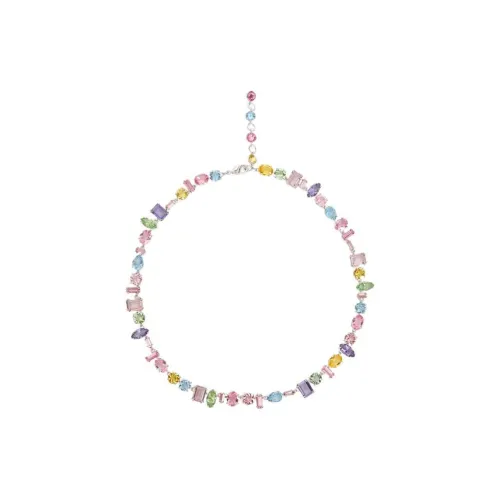 Кристалл Swarovski Ожерелья Женские Многоцветные